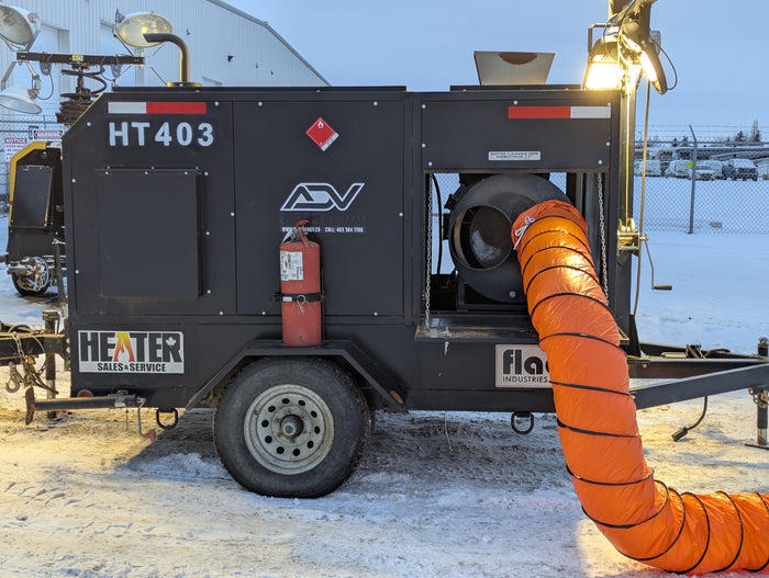 Flagro Combo FVO-400LTRC heater and power unit, ADV Energy Rentals for rent from ADV Energy Rentals